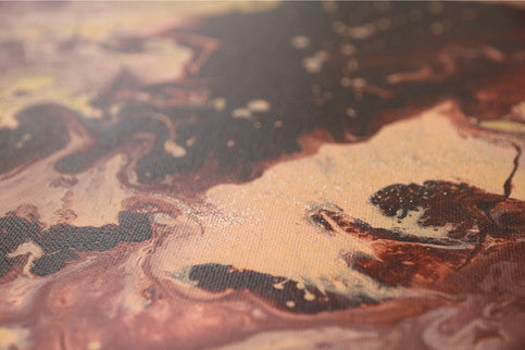 Abstraktes handgemaltes Acryl Gemälde