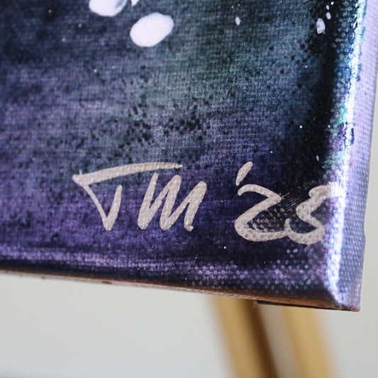 Strukturbild Zwischen den Sternen 50cm x 40cm