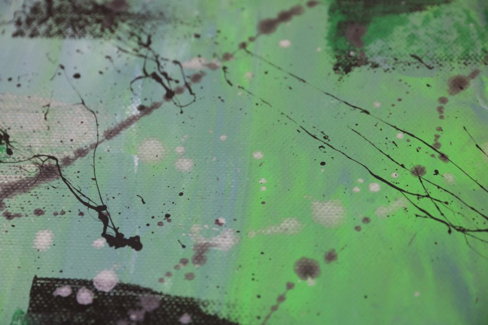Waldfragment 40cm x 30cm