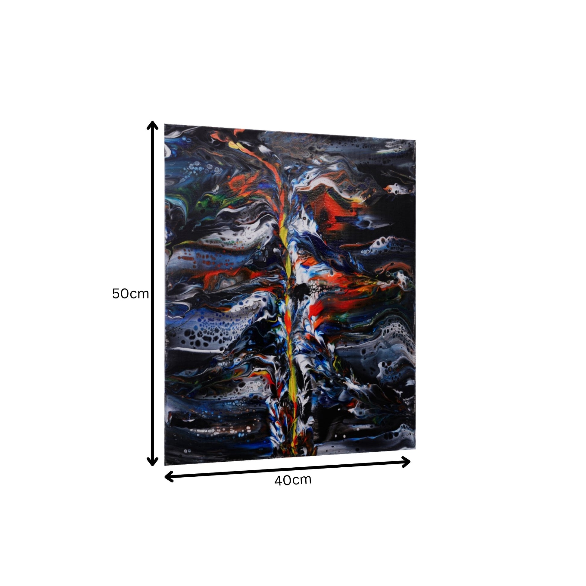 Acrylic Pouring Bild in vielen Farben Abmessungen