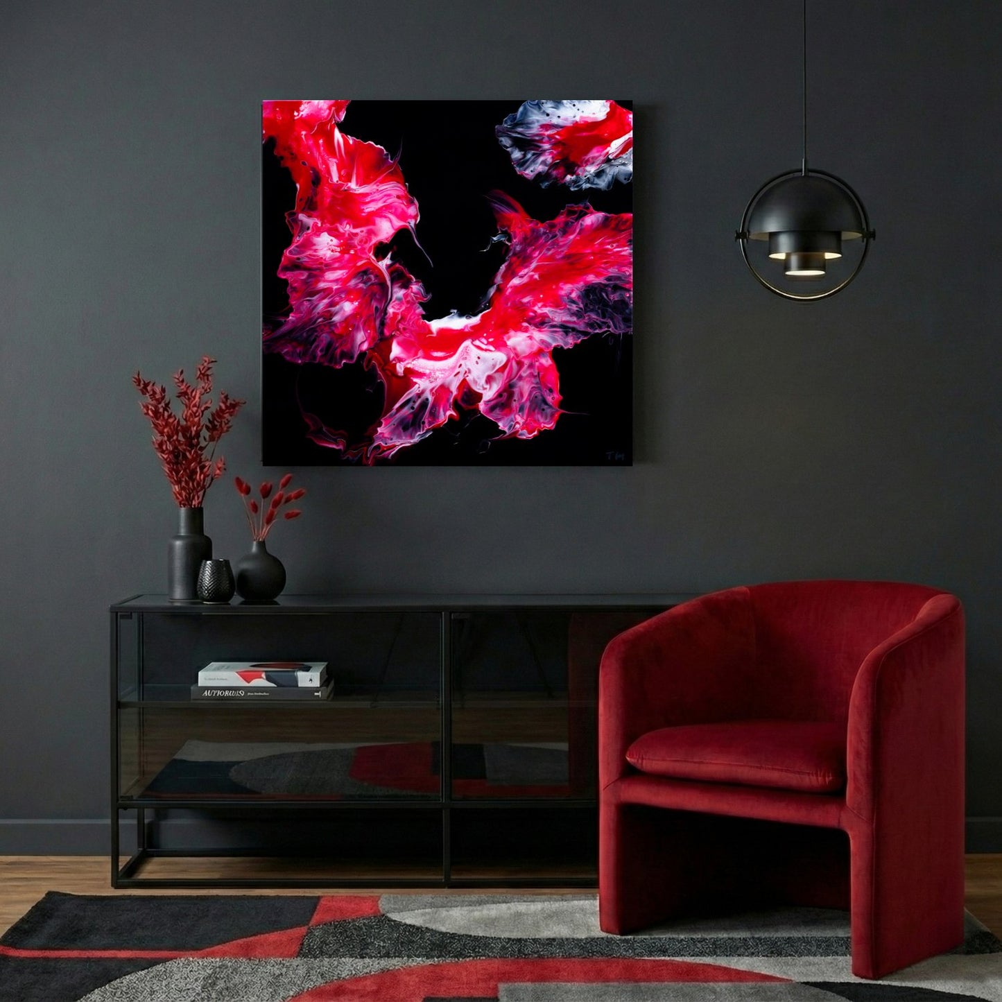 Kunstdruck auf Leinwand "Flügel aus Licht"