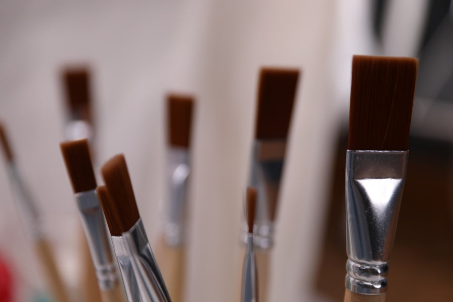 Pinsel für die Acrylmalerei