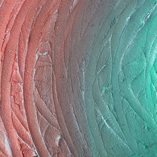 Strukturbild Farbwellen 40cm x 40cm