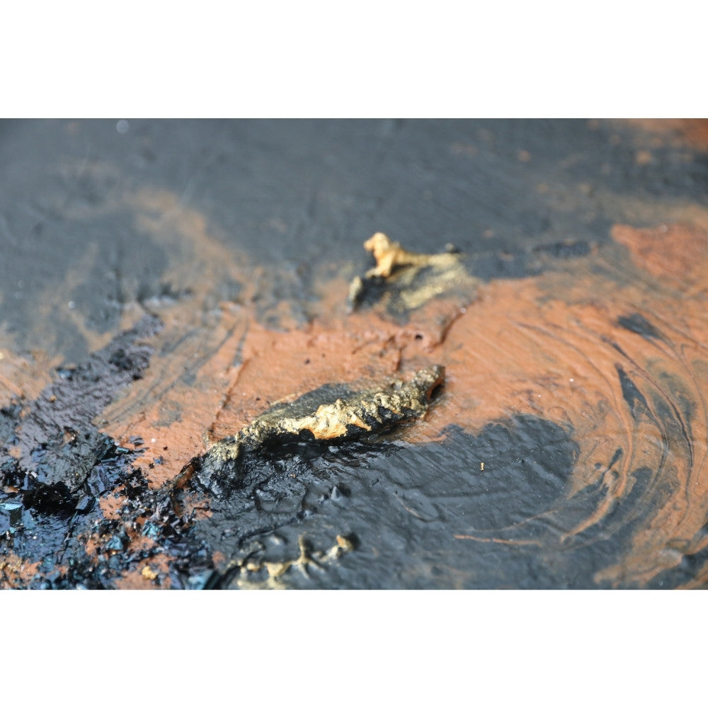 Strukturbild in erdigen Farben Detailaufnahme