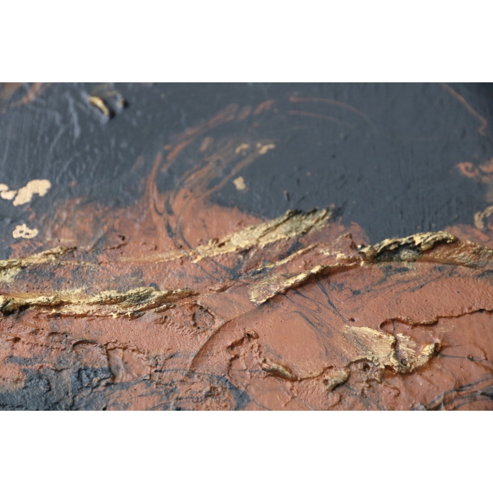 Strukturbild in erdigen Farben Detailaufnahme