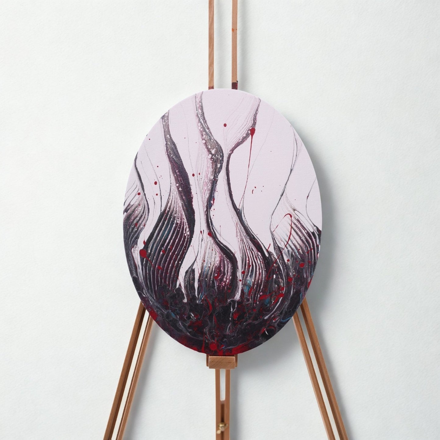 Abstraktes Acrylbild Lebensader 30cm x 40cm