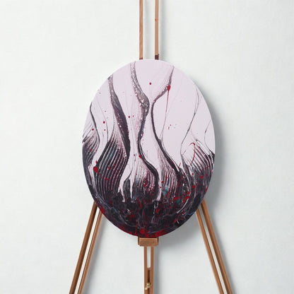 Abstraktes Acrylbild Lebensader 30cm x 40cm