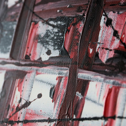 Abstraktes Acrylbild Ruf des Zorns 50cm x40cm