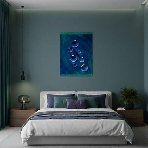 Acrylbild Schlafzimmer