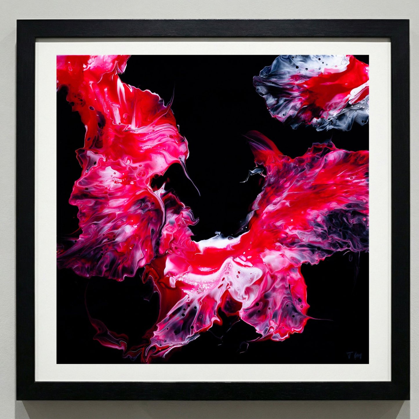 Kunstdruck Poster "Flügel aus Licht"
