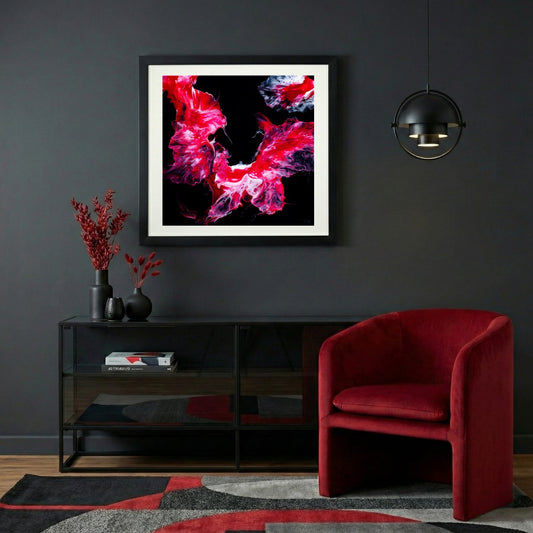 Kunstdruck Poster "Flügel aus Licht"