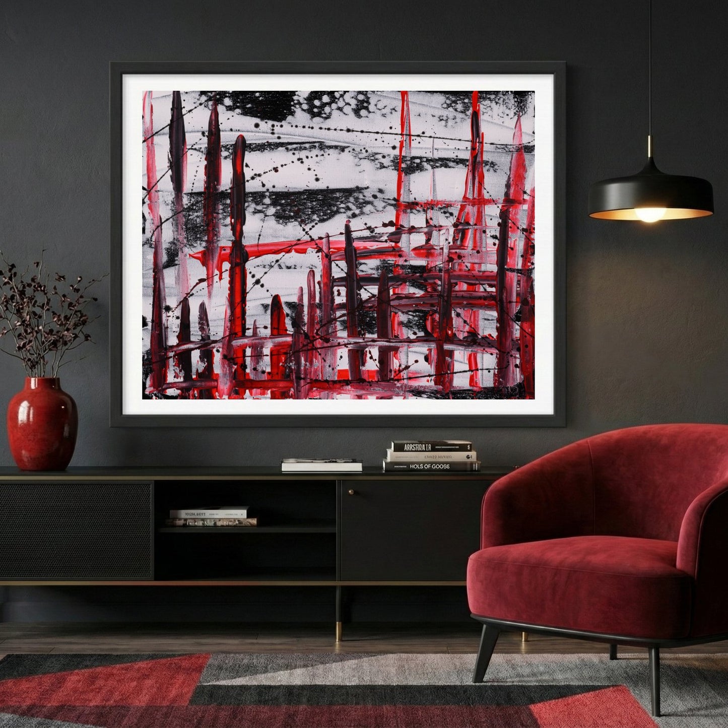 Kunstdruck Poster "Ruf des Zorns"