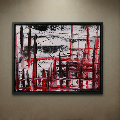 Kunstdruck auf Leinwand "Ruf des Zorns"