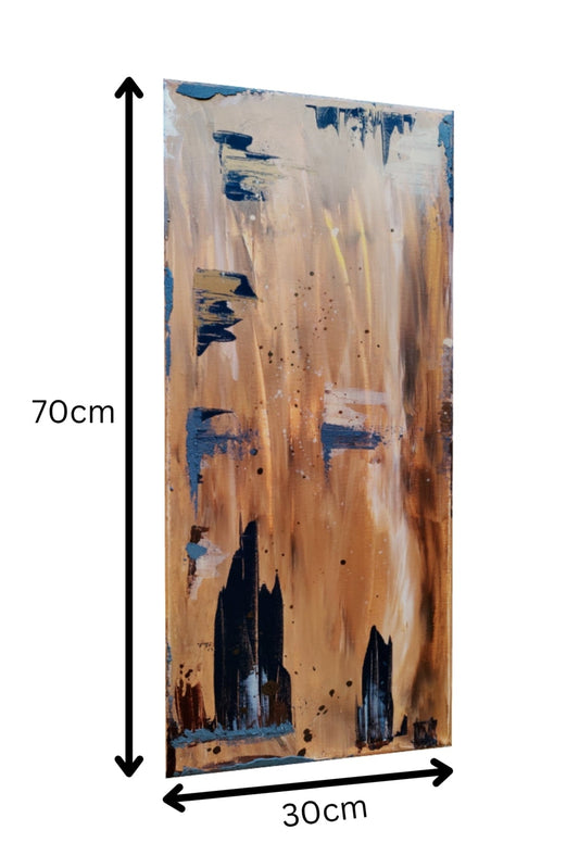 Kupferfall 30cm x 70cm