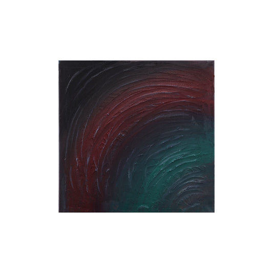 Strukturbild mit Wellen in schwarz rot und grün freigestellt