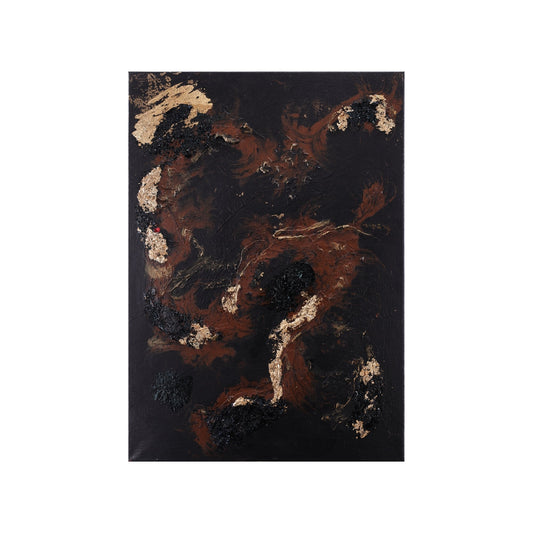 Strukturbild in erdigen Farben freigestellt