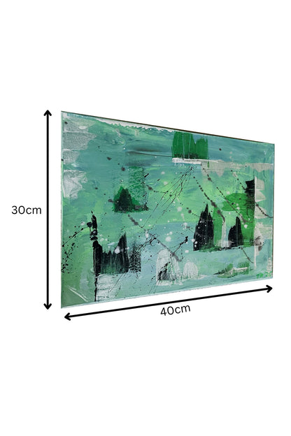 Waldfragment 40cm x 30cm